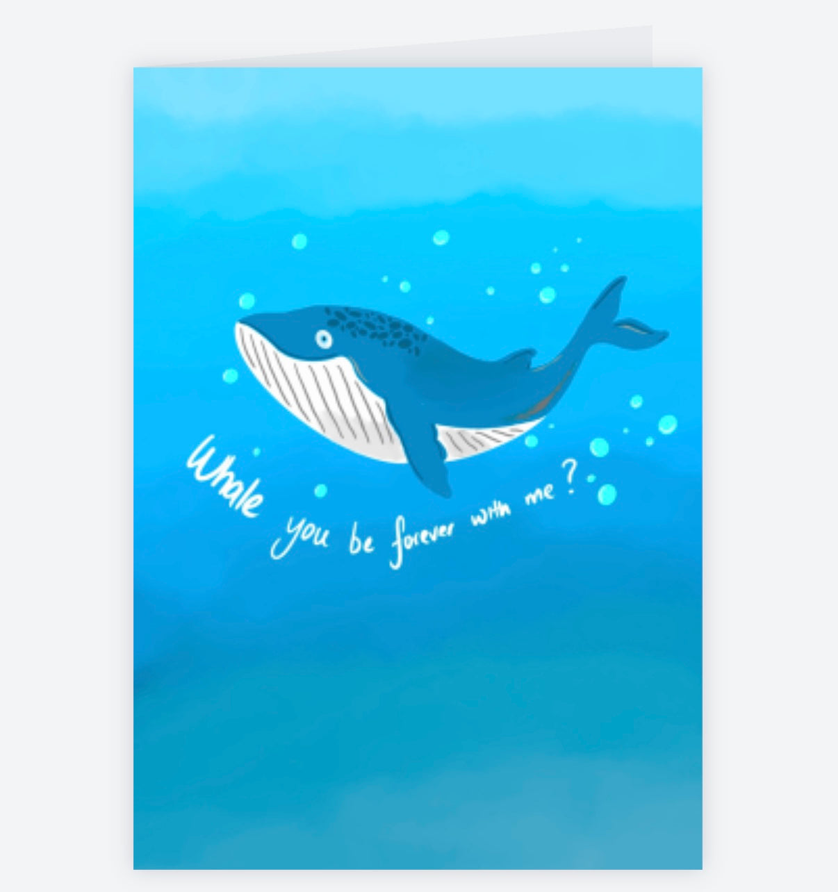 Whale You Be Forever With Me